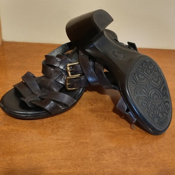 SOFFT Women's Sandles, Size 7.5M, Black - Picture 4 of 5